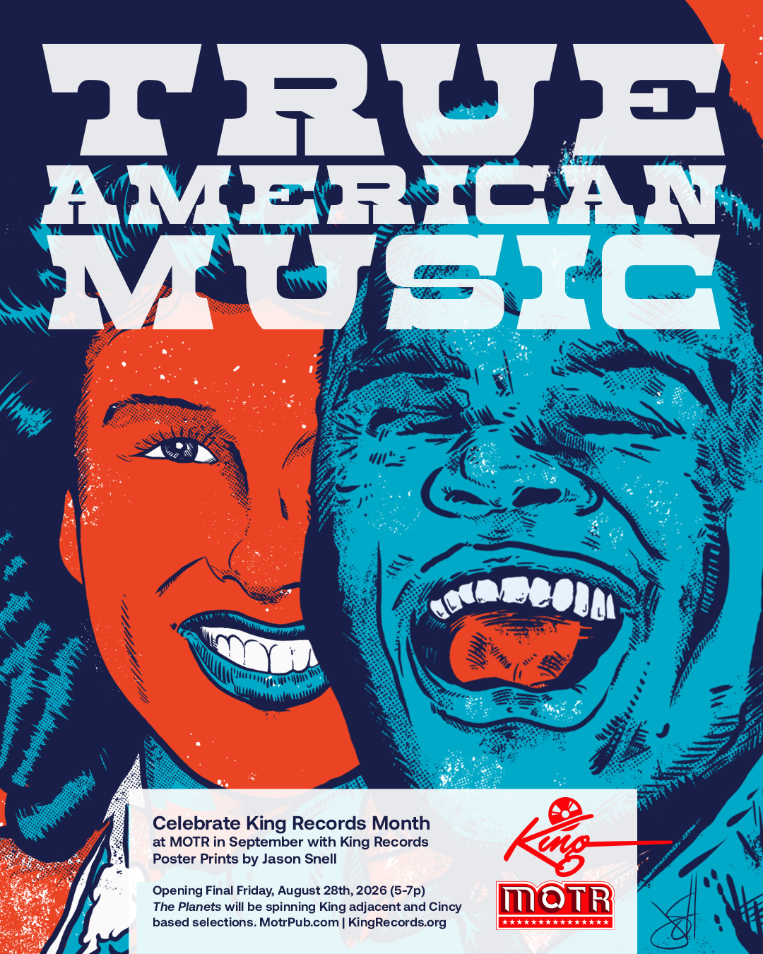 KING RECORDS MONTH ART EXHIBIT OPENING: JASON SNELL'S "TRUE AMERICAN MUSIC"