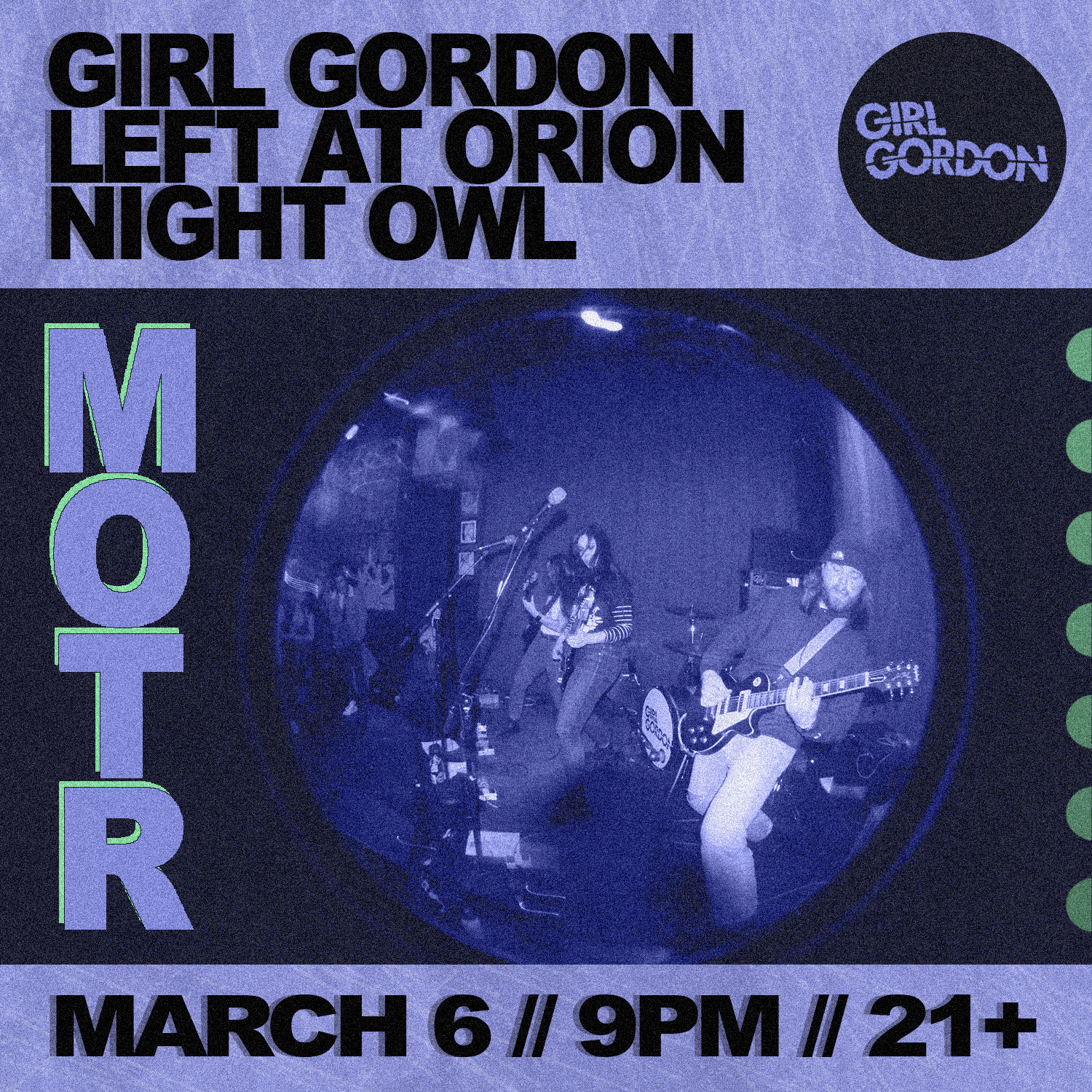 Girl Gordon MOTR Artist In Residency