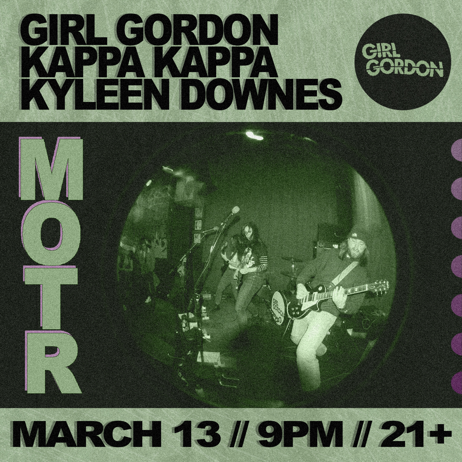 Girl Gordon MOTR Artist In Residency