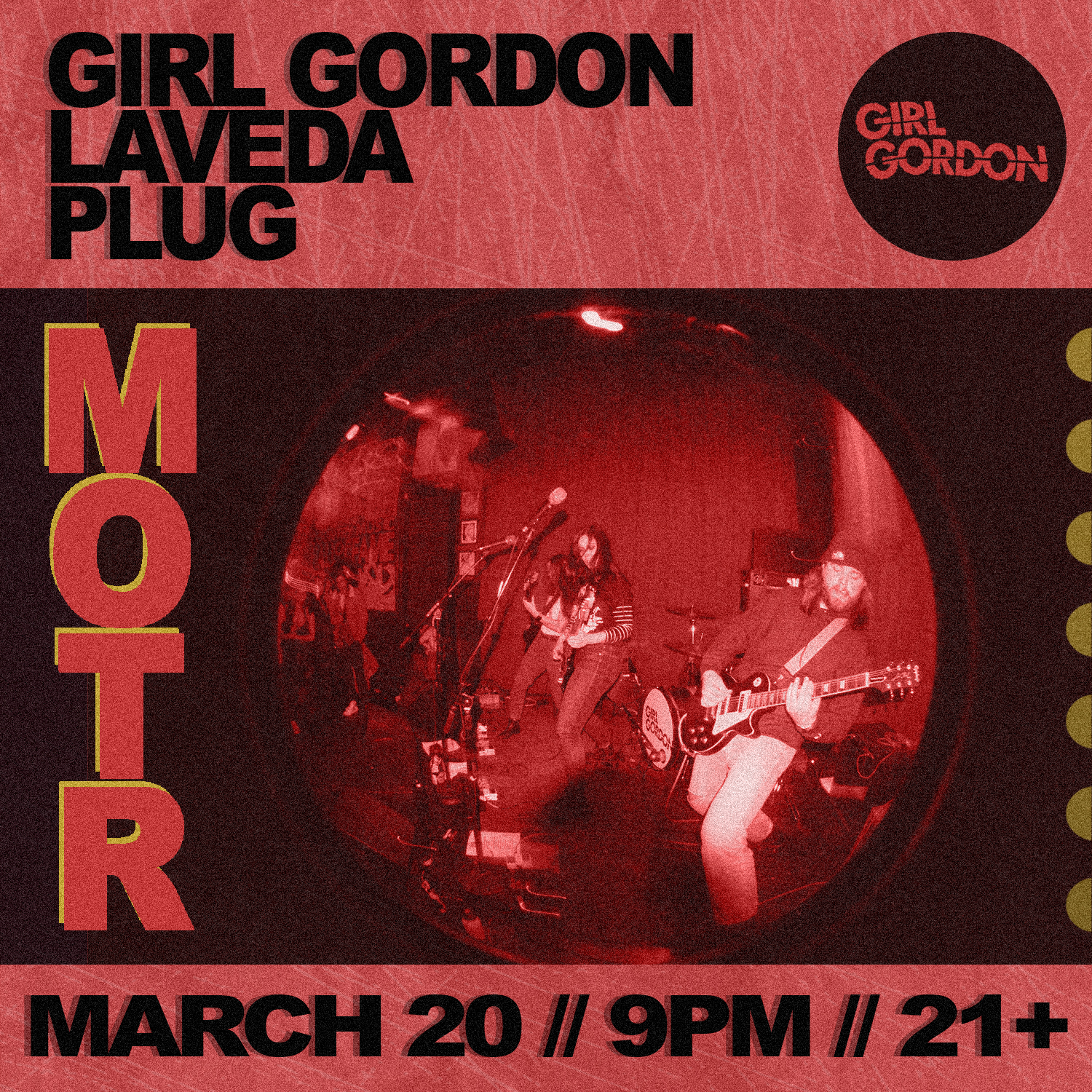 Girl Gordon MOTR Artist In Residency