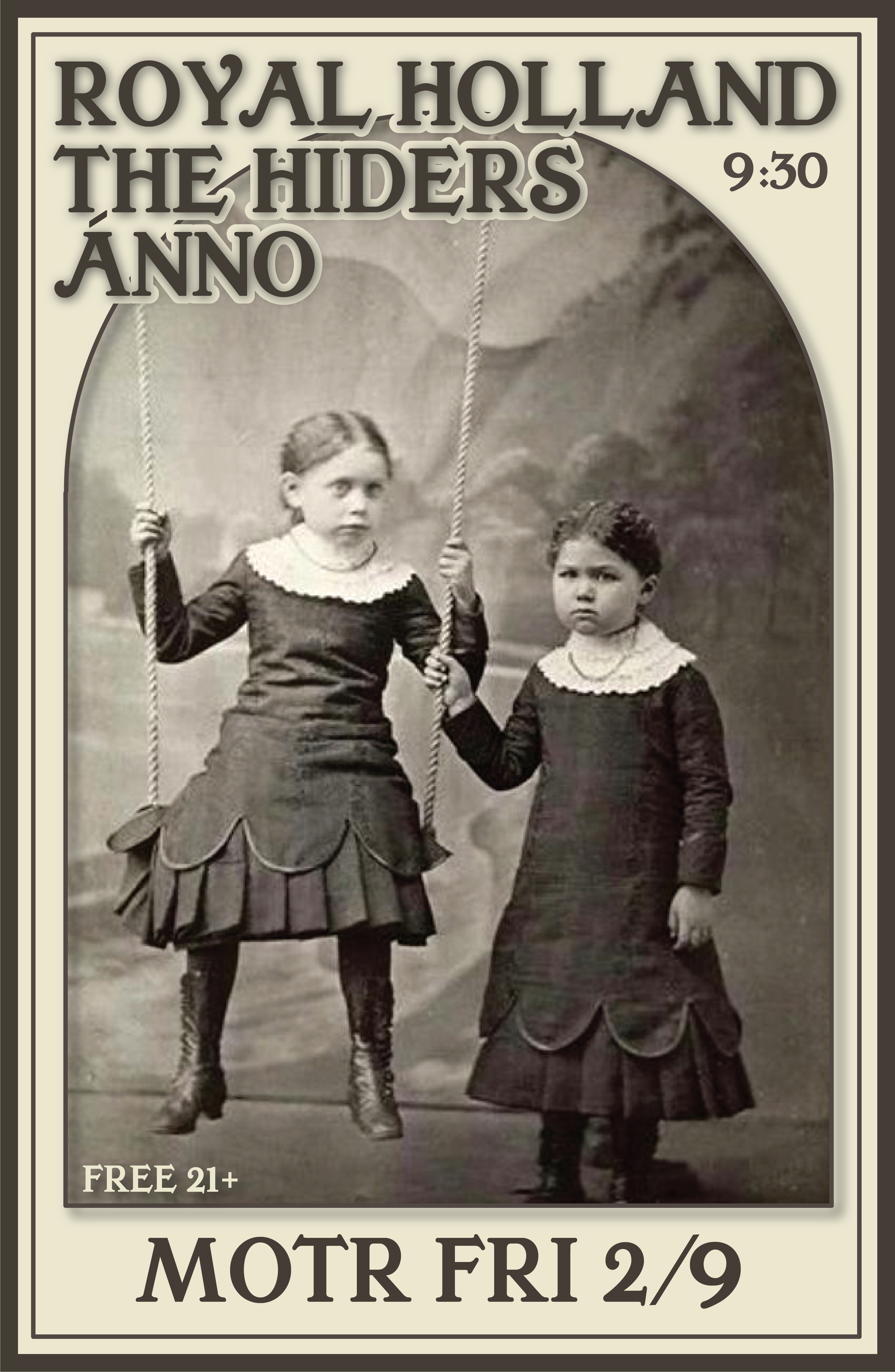 ROYAL HOLLAND, THE HIDERS, ÁNNO