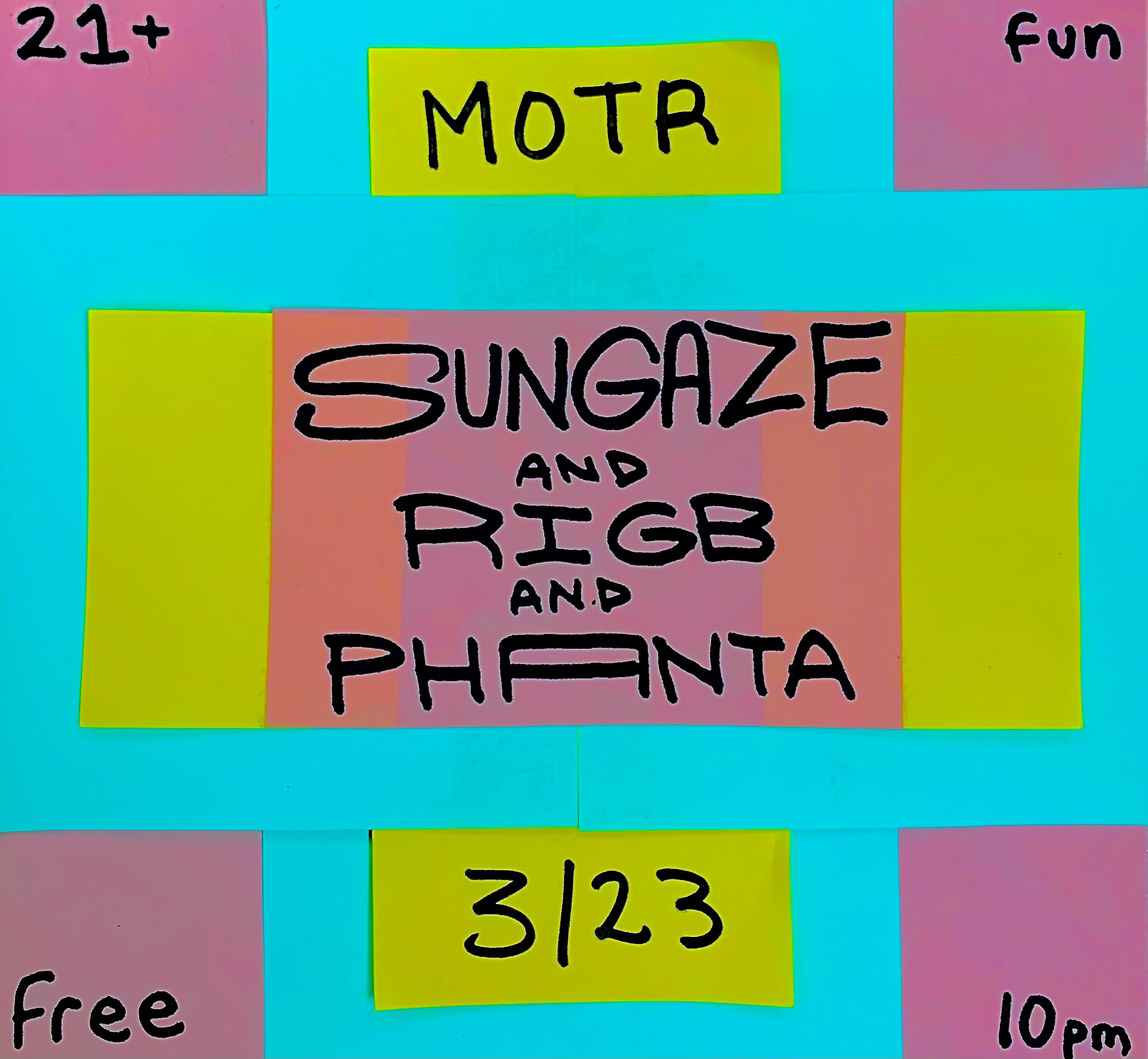 SUNGAZE w/ RIG B (Nashville) and PHANTA 
