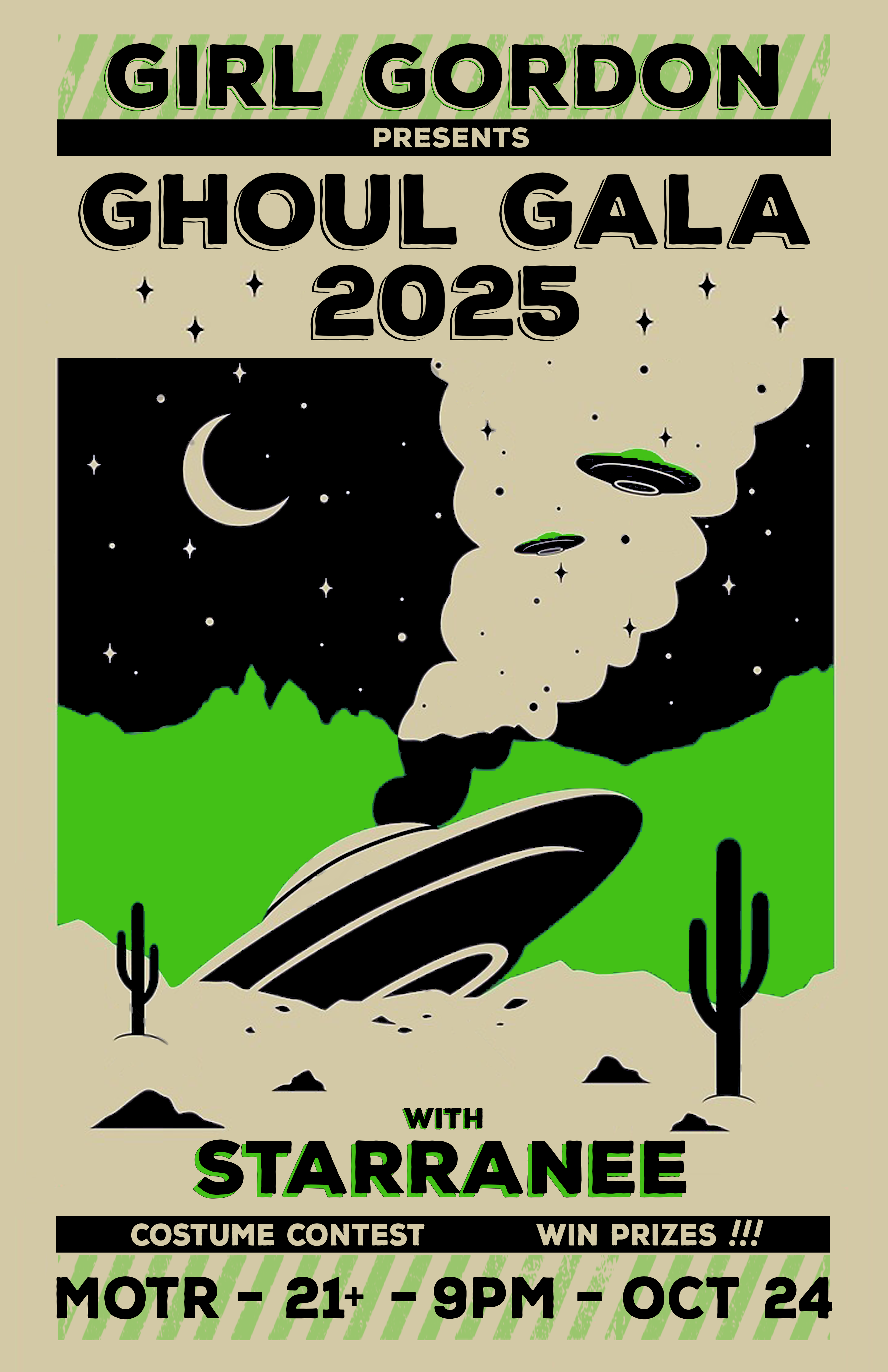 GIRL GORDON PRESENTS: GHOUL GALA 2025 FEATURING STARRANEE