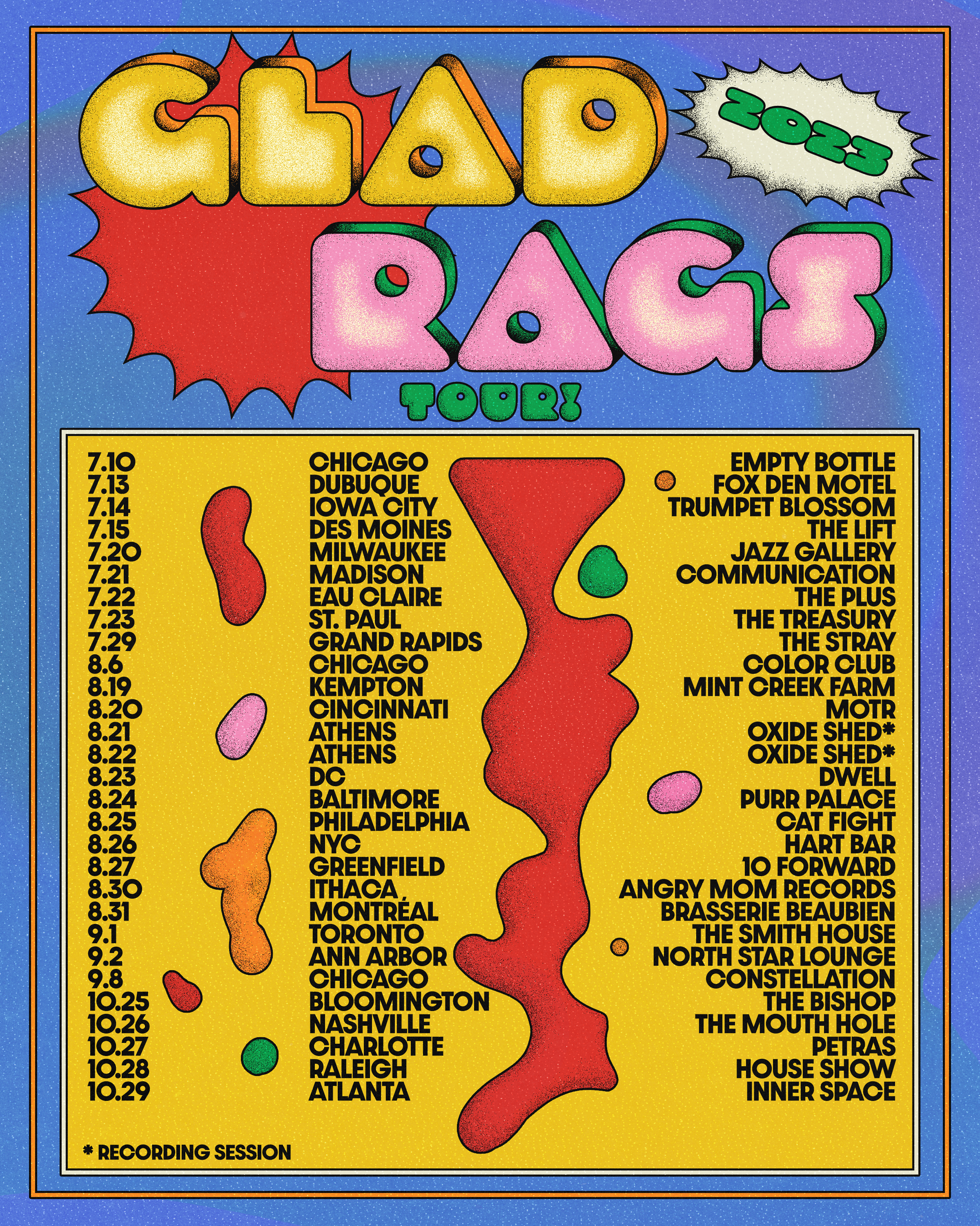 glad rags heist white lighter cincinnati concerts