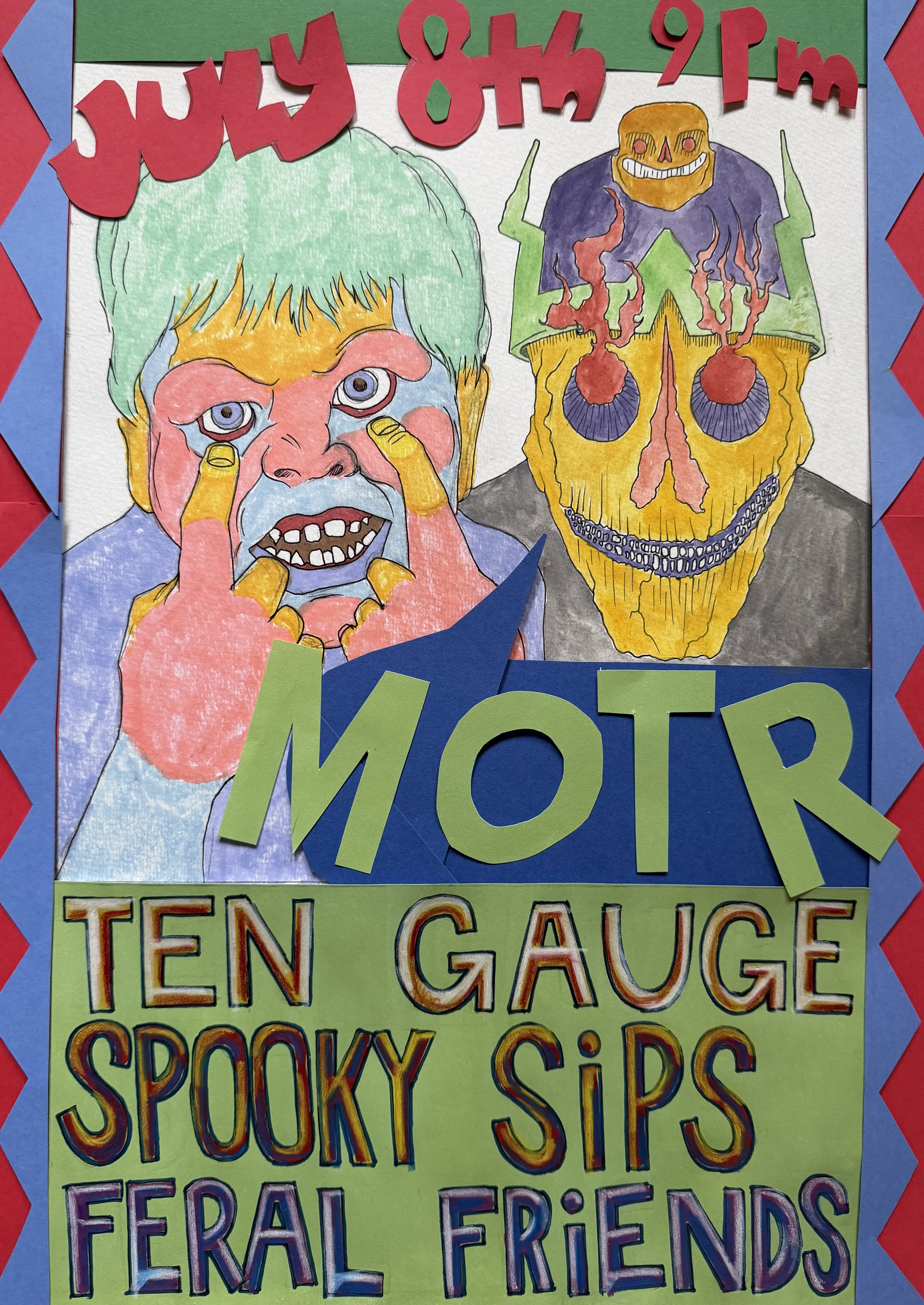 SPOOKY SIPS ARTIST IN RESIDENCY w/ FERAL FRIENDS and TEN GAUGE