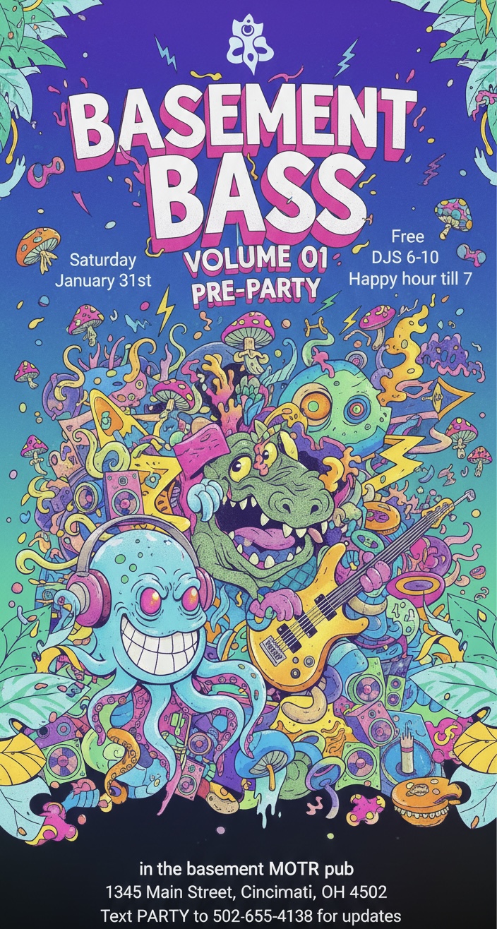 BASEMENT BASS: VOLUME 01 PRE-PARTY