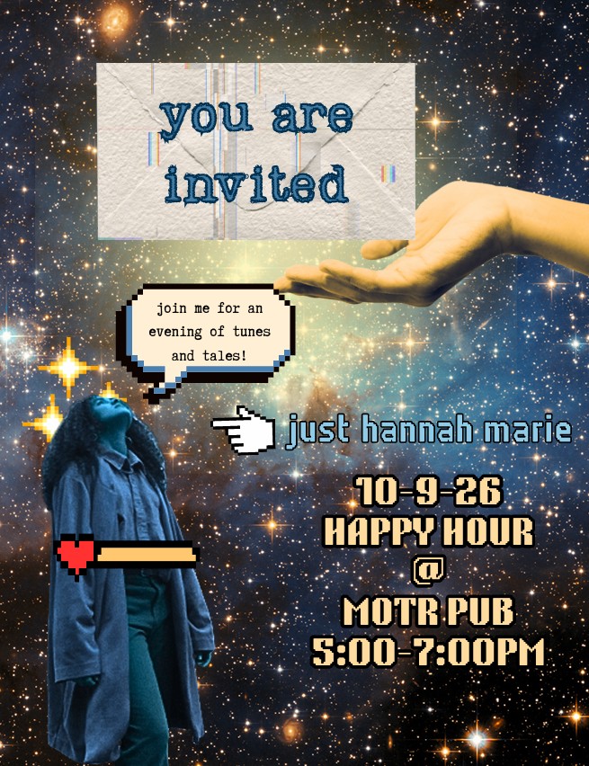 HAPPY HOUR "UNPLUGGED": JUST HANNAH MARIE