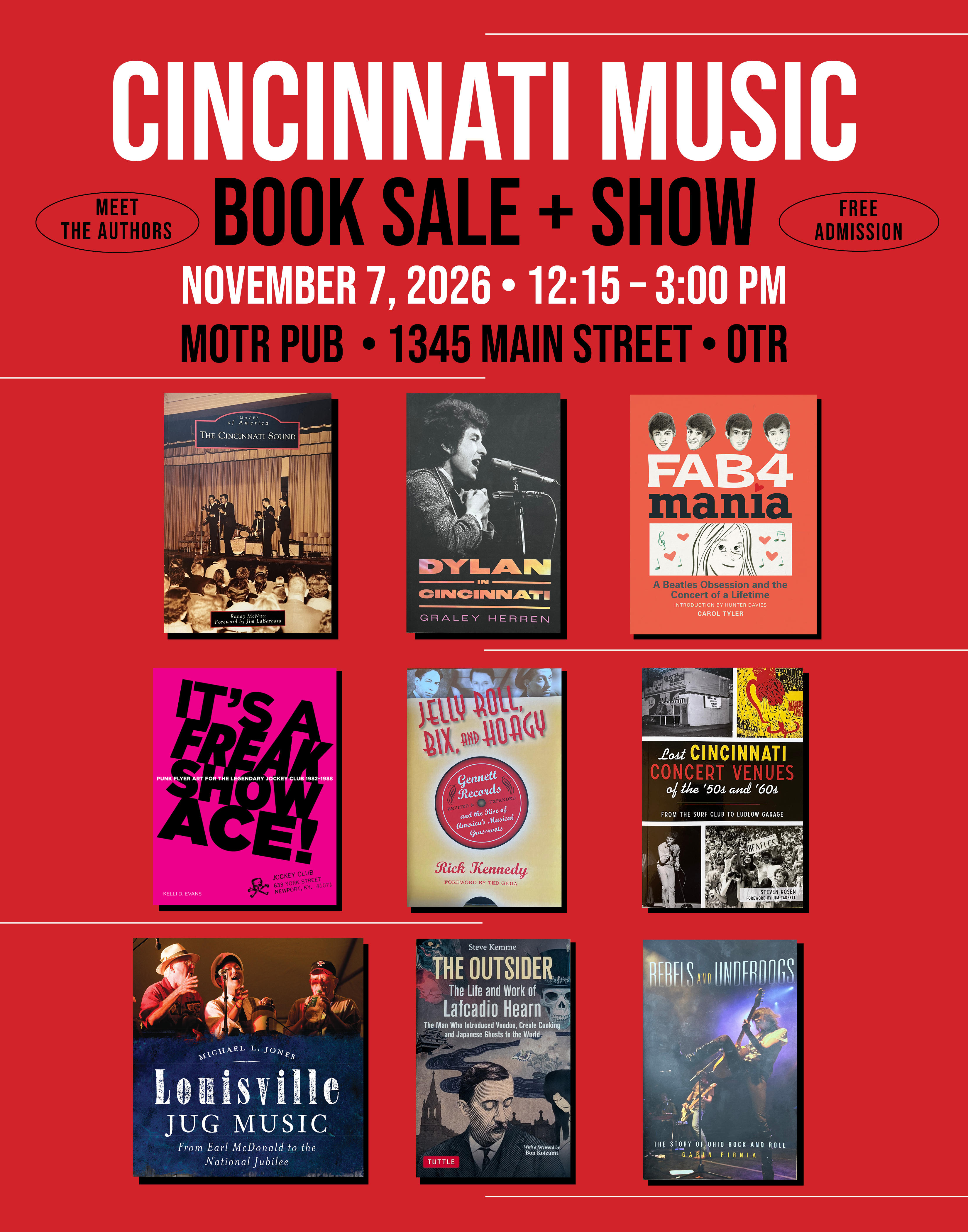 Cincinnati Music Book Sale and Show