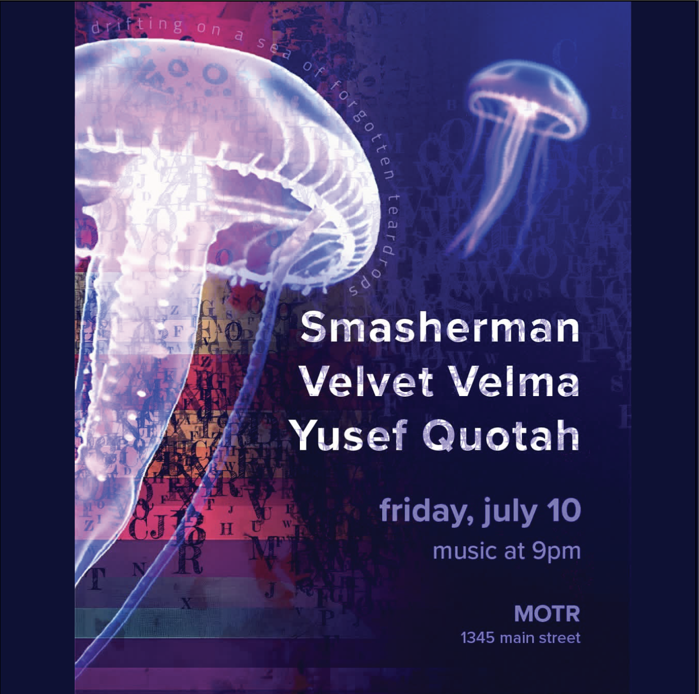 SMASHERMAN w/ VELVET VELMA and YUSEF QUOTAH