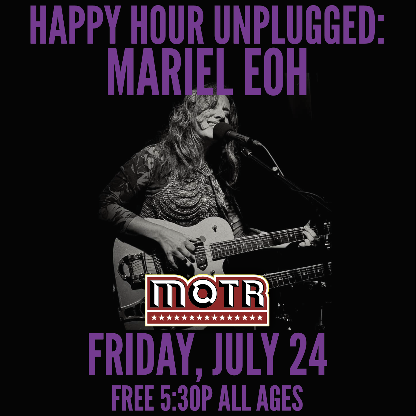 HAPPY HOUR UNPLUGGED: MARIEL EOH