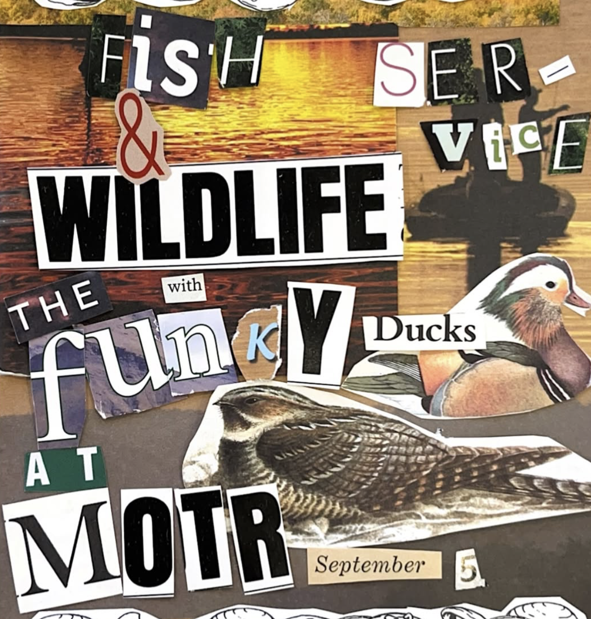 FUNKY DUCKS w/ FISH & WILDLIFE SERVICE
