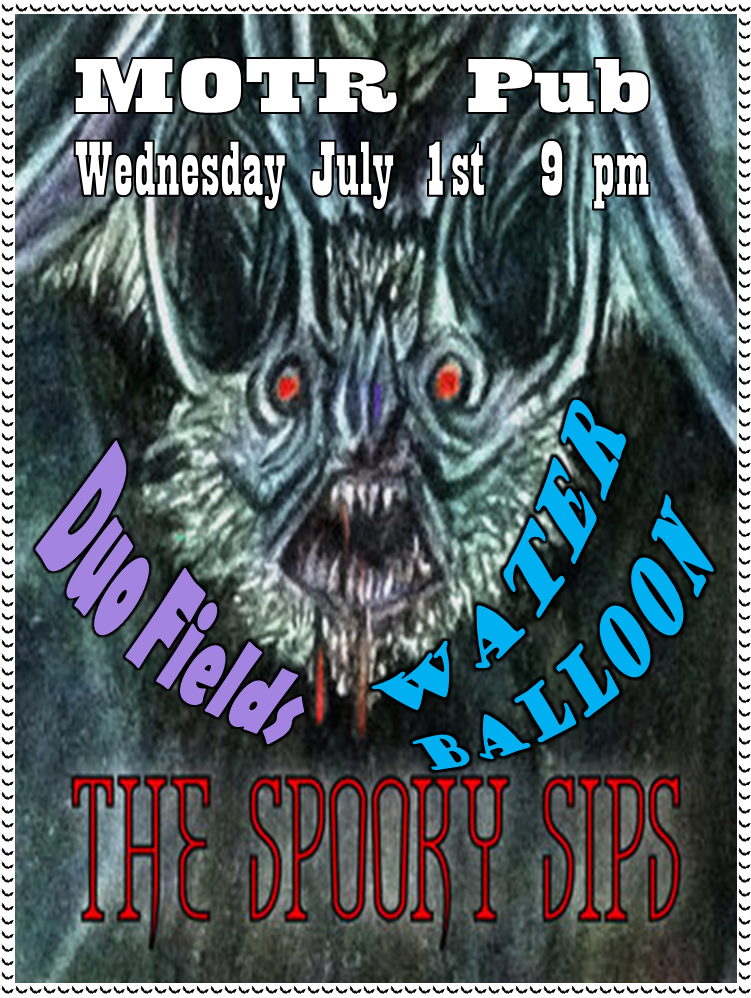 SPOOKY SIPS ARTIST IN RESIDENCY w/ WATER BALLOON and DUO FIELDS
