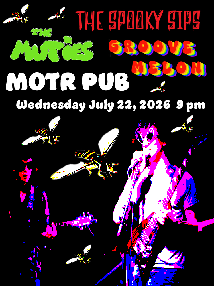 SPOOKY SIPS ARTIST IN RESIDENCY w/ GROOVE MELON and THE MUTIES