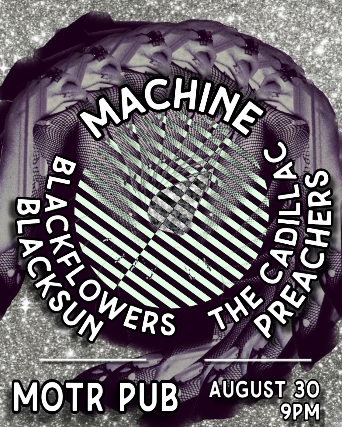 machine the cadillac preachers blackflowers blacksun concerts cincinnati