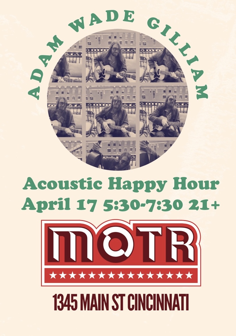 HAPPY HOUR UNPLUGGED: ADAM WADE GILLIAM