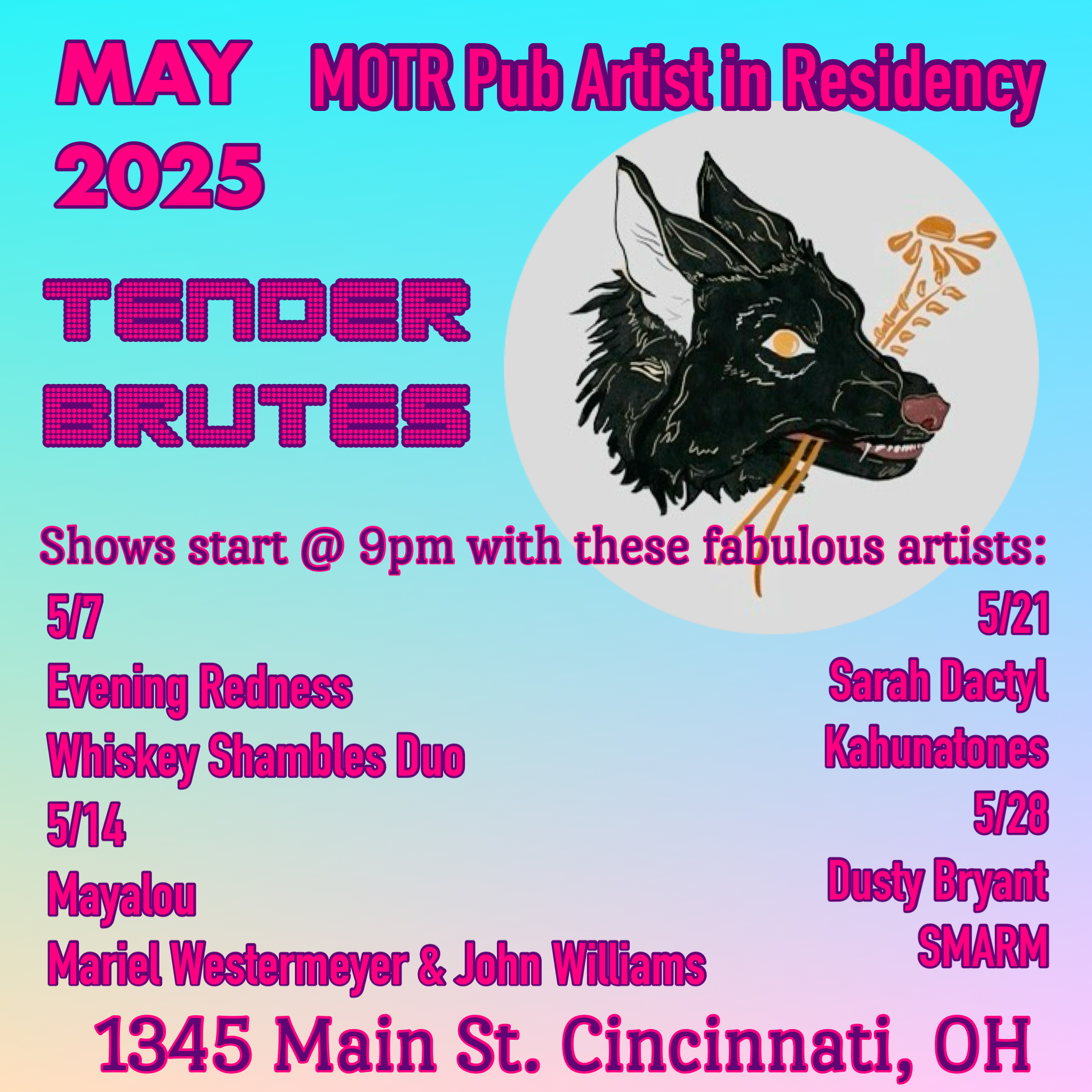 Tender Brutes Artist in Residency