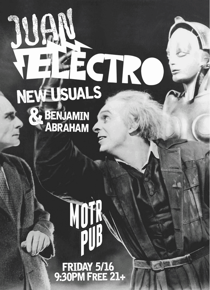 JUAN ELECTRO, NEW UNUSUALS, BENJAMIN ABRAHAM