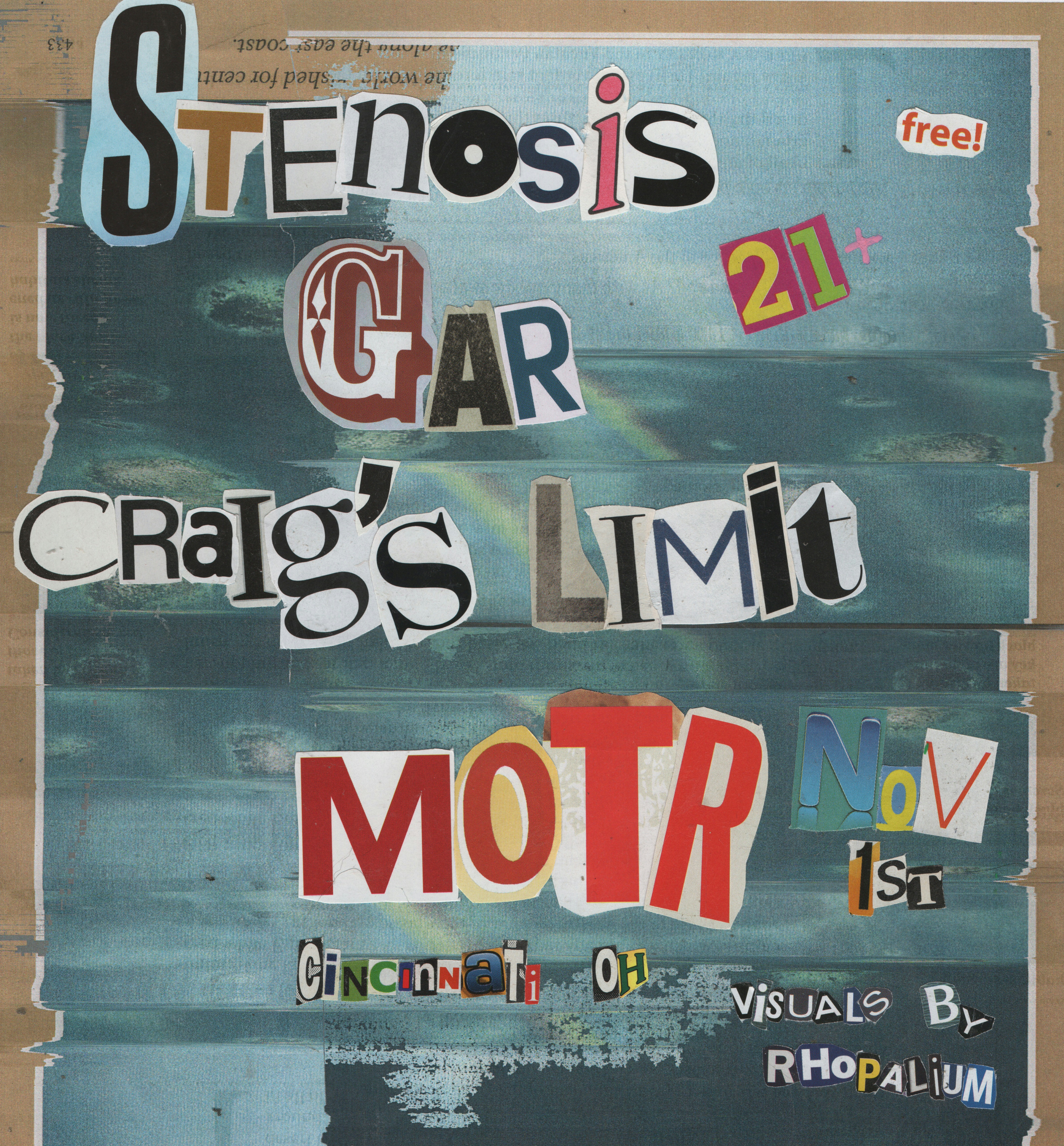 STENOSIS, GAR, CRAIG'S LIMIT