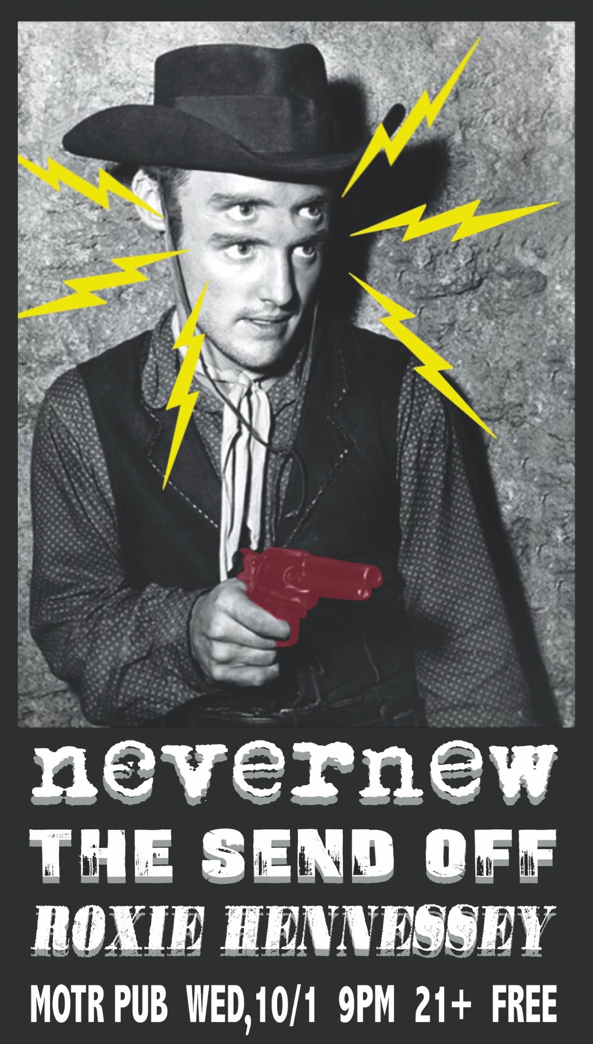 NEVERNEW ARTIST IN RESIDENCY w/ THE SEND OFF and ROXIE HENNESSEY