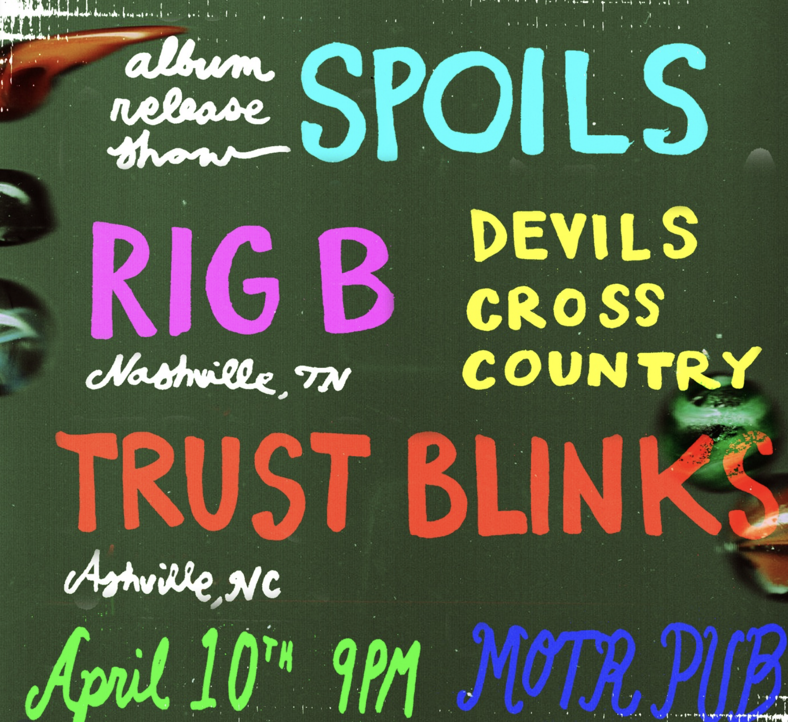 SPOILS, RIG B, TRUST BLINKS