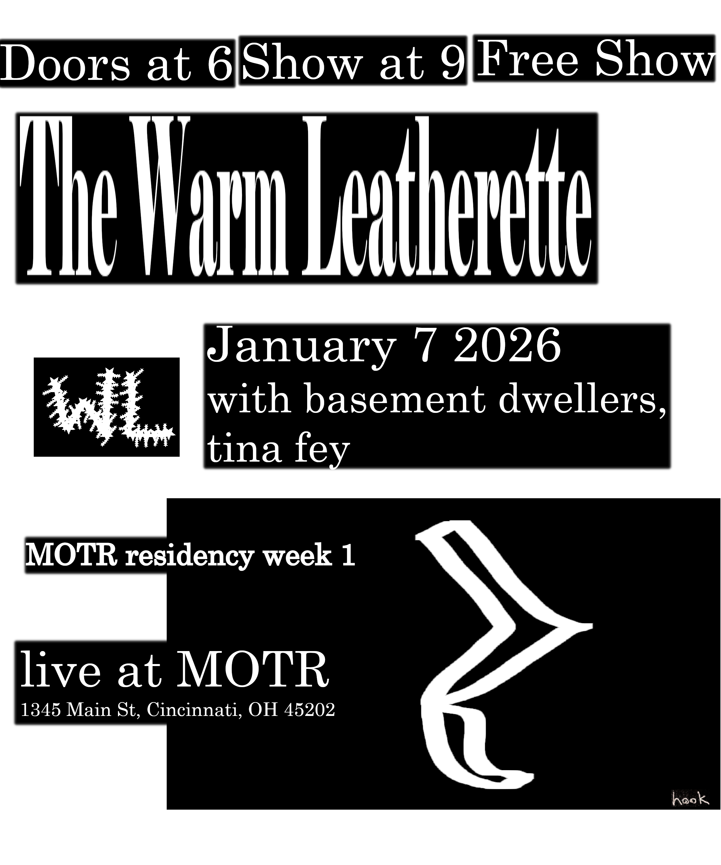 WARM LEATHERETTE ARTIST IN RESIDENCY