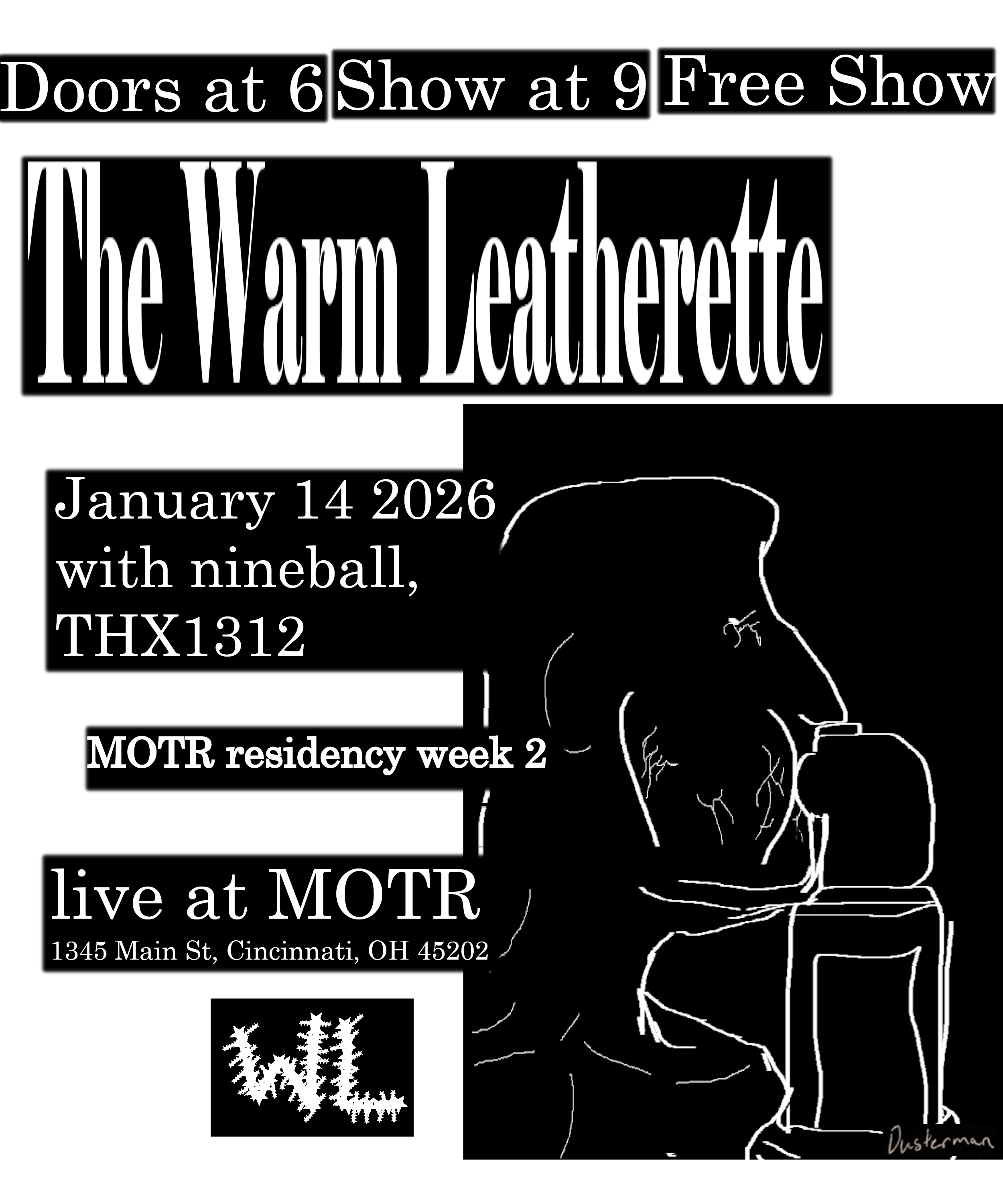 WARM LEATHERETTE ARTIST IN RESIDENCY