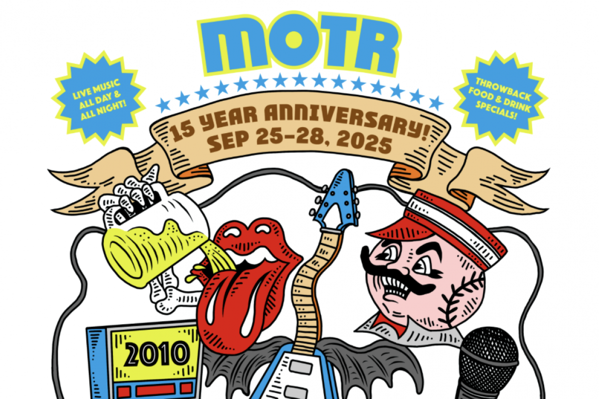 MOTR 15 YEAR ANNIVERSARY CELEBRATION WEEKEND | WED 9/25 - SUN 9/28