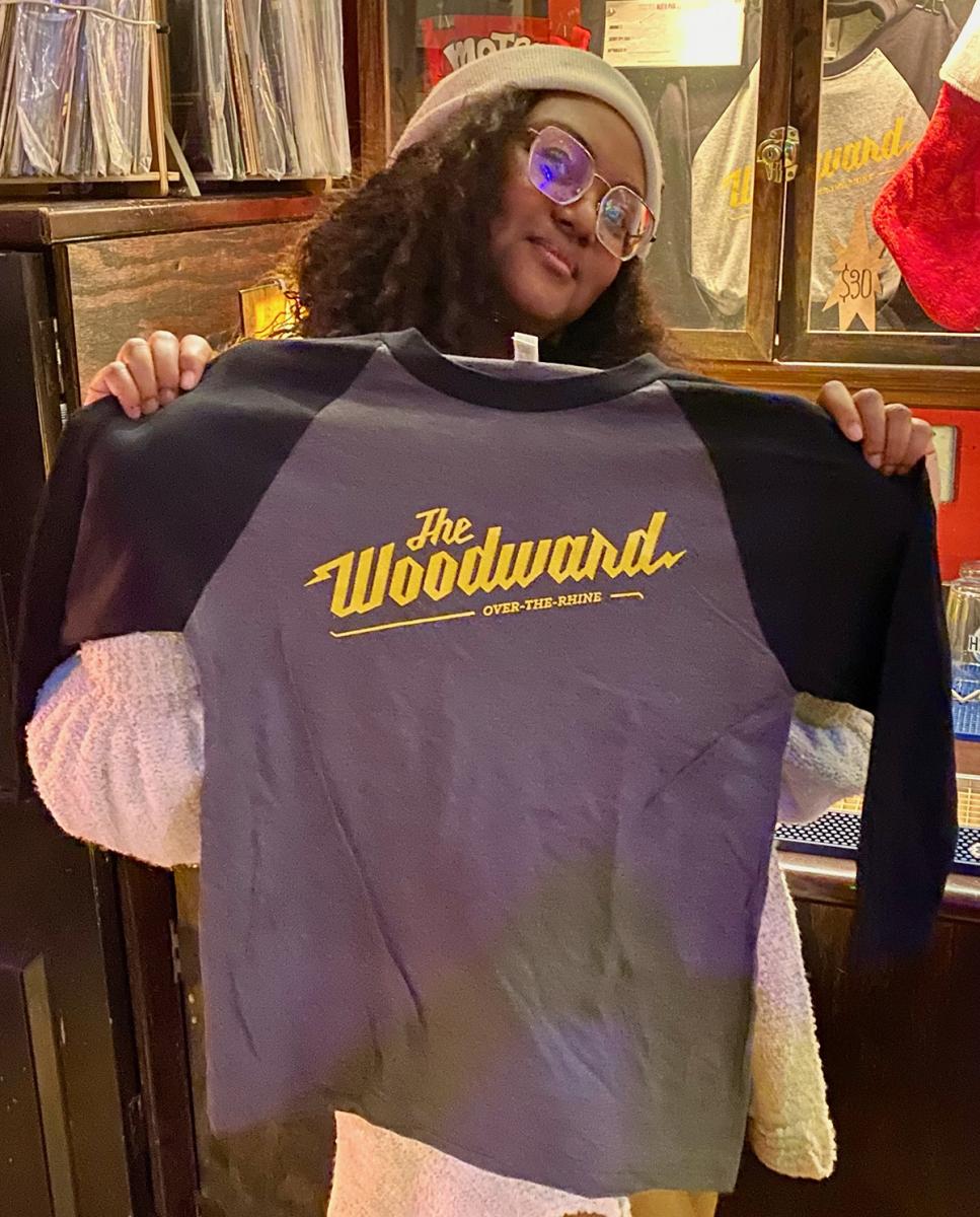 Woodward Theater raglan shirt