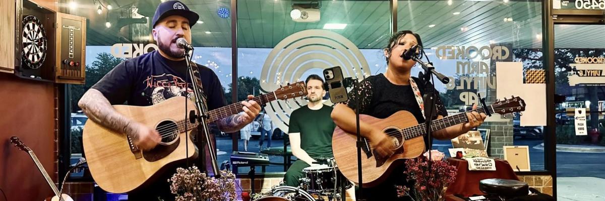 LEFT AT ORION w/ FLOWERS AT HER FEET (Louisville) and STOKELYS