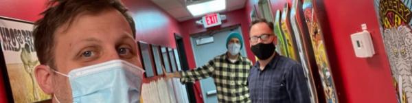 AM NICE w/ SENSOR GHOST and PERFECT STRANGLERS